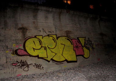 Graffiti Wall in Feodosia - Photo by ernoone - erno (2011)