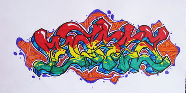 Graffiti Sketch - Photo by ernoone - ragga
