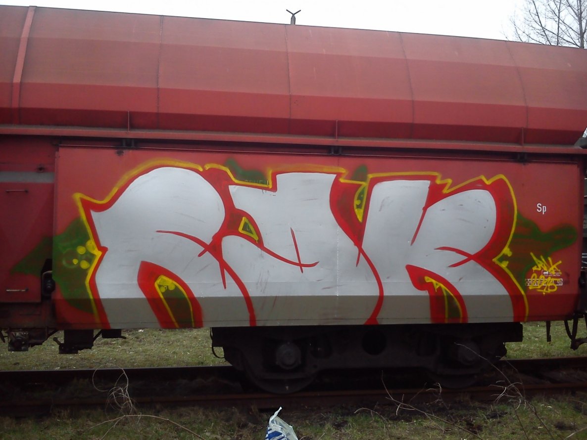 Graffiti Train in Burkina Faso - Photo by errrrrrrr23 - RDK (2015)