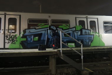 Graffiti Train - Photo by errrrrrrr23 - cug, rap, rapporn