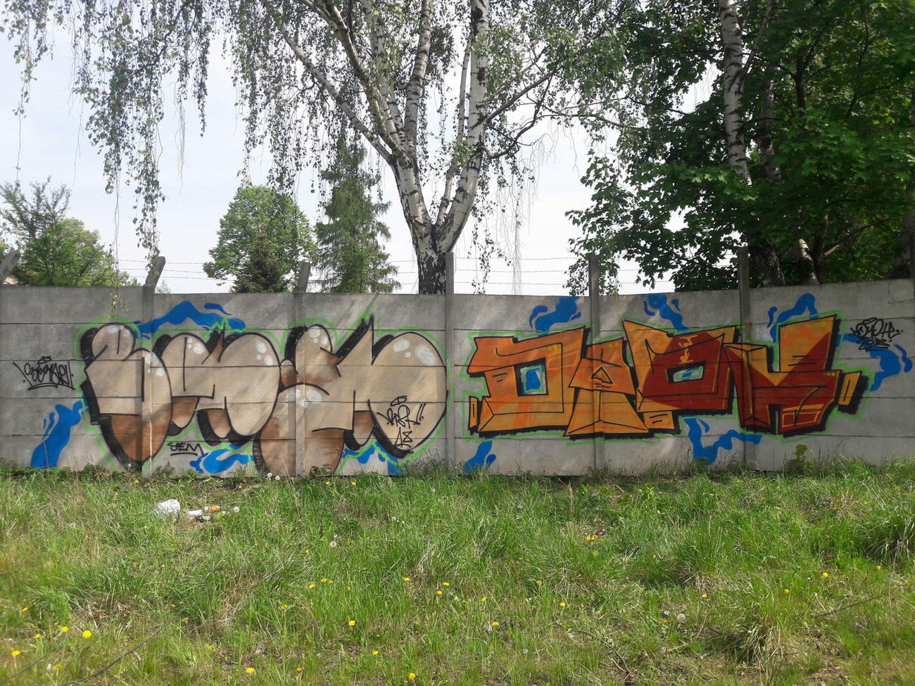 Graffiti Wall - Photo by errrrrrrr23 - diph, r3k, 2018