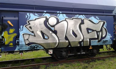 Graffiti Train - Photo by errrrrrrr23 - Fr8, cug, talbots