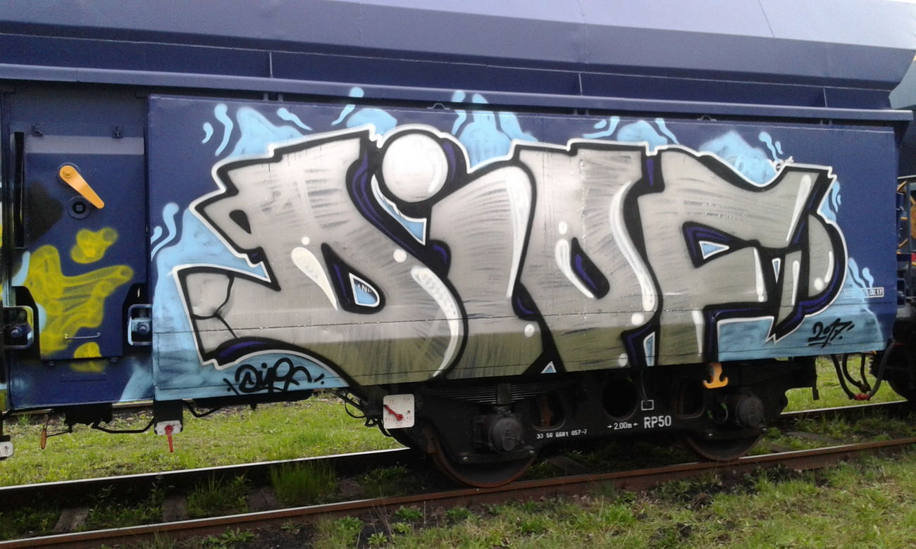 Graffiti Train - Photo by errrrrrrr23 - Fr8, cug, talbots