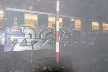 Graffiti Train - Photo by esceer