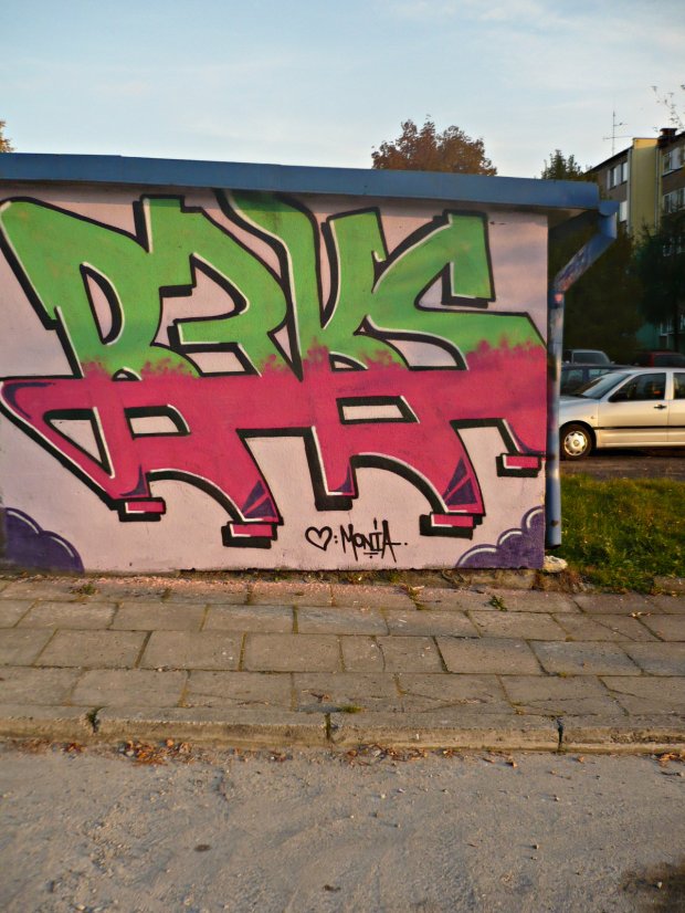 Graffiti Wall in Olkusz - Photo by esceer