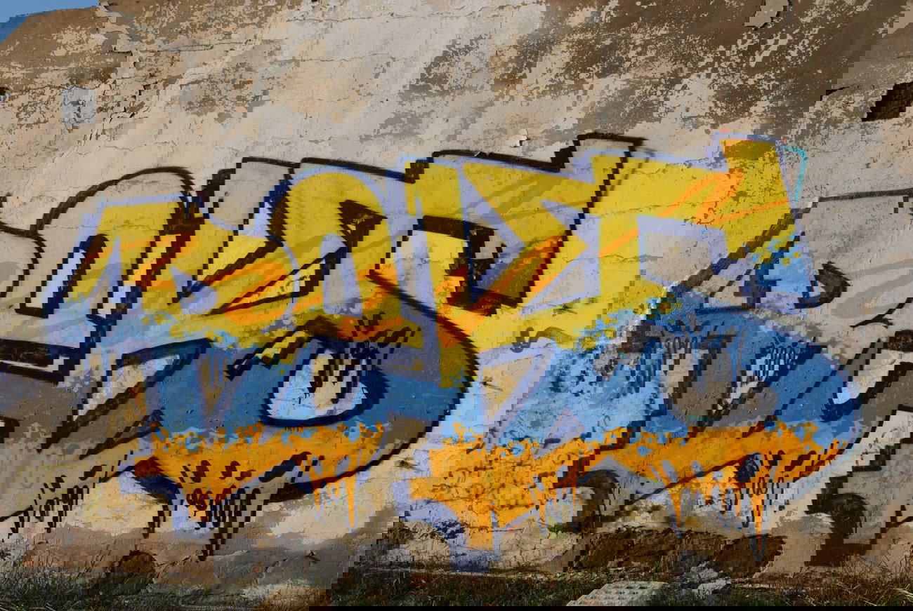 Graffiti Wall in Bukowno - Photo by esceer - reks