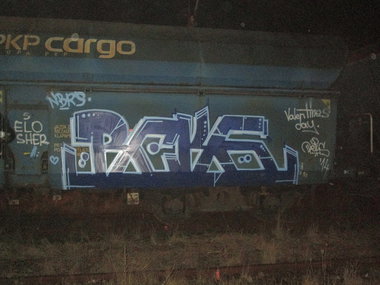 Graffiti Train - Photo by esceer - reks (2014)