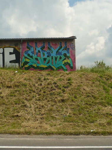 Graffiti Bombing - Photo by esceer - skrime, reks.nbr