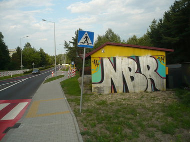 Graffiti Bombing - Photo by esceer - nbr