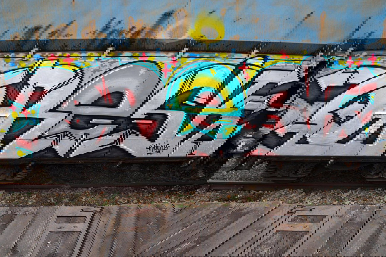 Graffiti Train - Photo by esceer - Reks