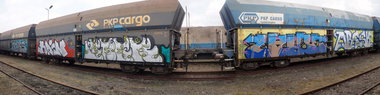 Graffiti Train - Photo by esceer