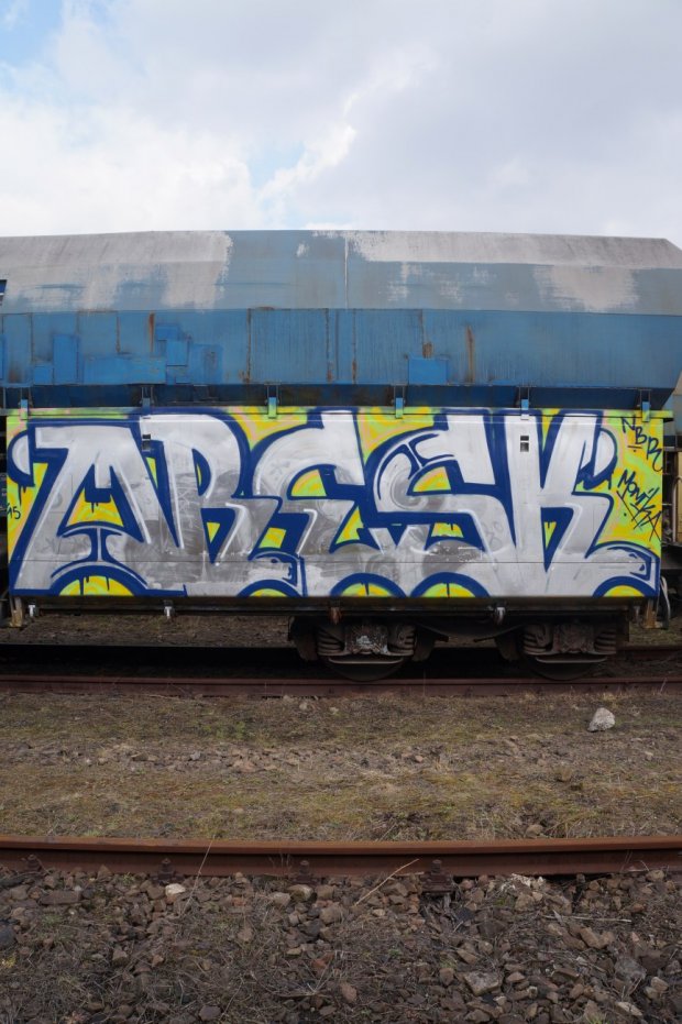 Graffiti Train - Photo by esceer