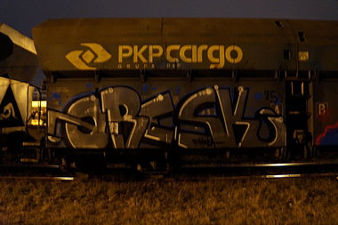 Graffiti Train - Photo by esceer - Reks, nbr