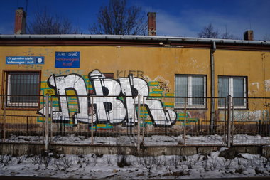 Graffiti Bombing - Photo by esceer - nbr