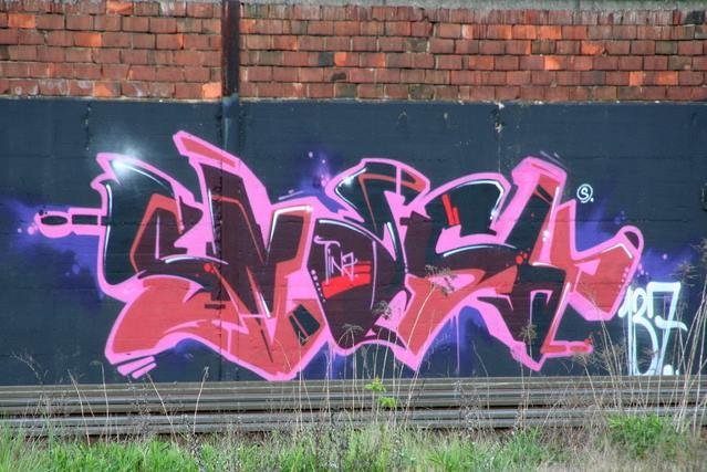 Graffiti Wall in Mannheim - Photo by escyOne - Smash, Mannheim, nice