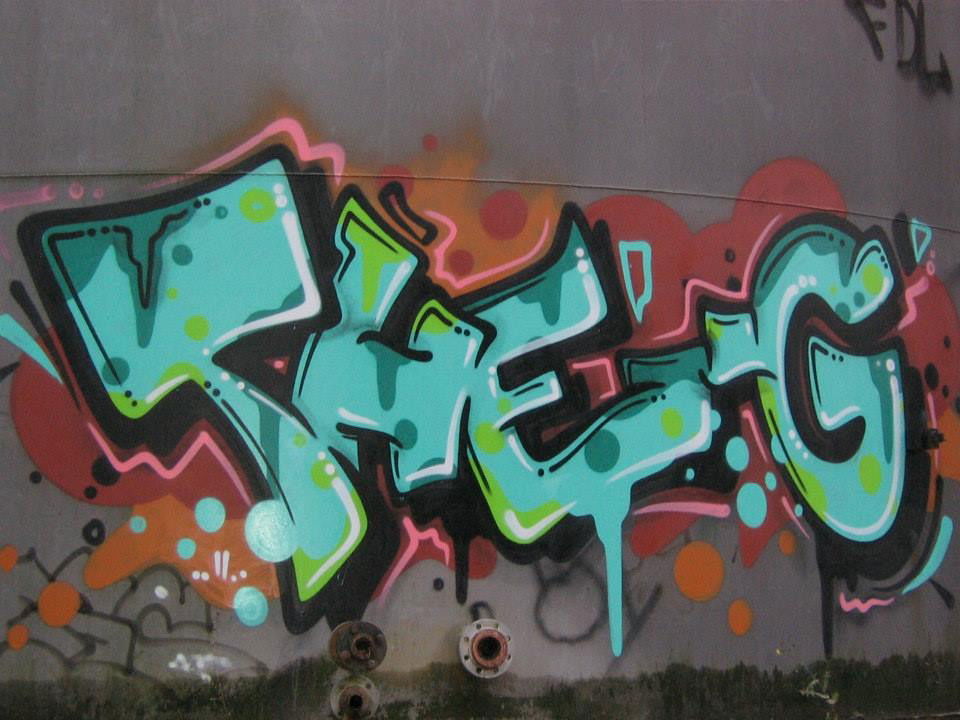 Graffiti Wall - Photo by escyOne - the, g, mannheim