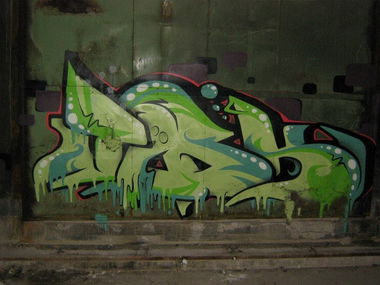 Graffiti Wall in Mannheim - Photo by escyOne - 1task, cokus, cks