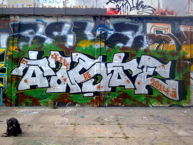 Graffiti Wall in Vilnius - Photo by eser - TASTE, ESER, VILNIUS (2014)