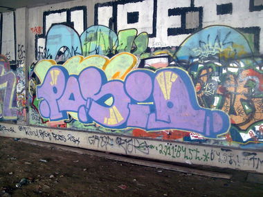 Graffiti Wall in Vilnius - Photo by eser - POSID, ESER, VILNIUS (2012)