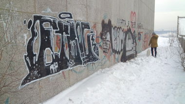 Graffiti Wall in Irkutsk - Photo by etwos (2014)