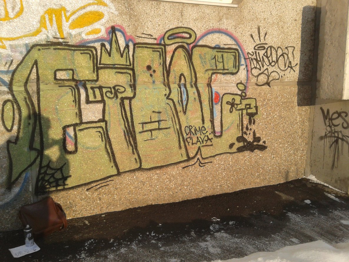 Graffiti Wall - Photo by etwos
