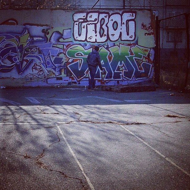 Graffiti Wall - Photo by etwos