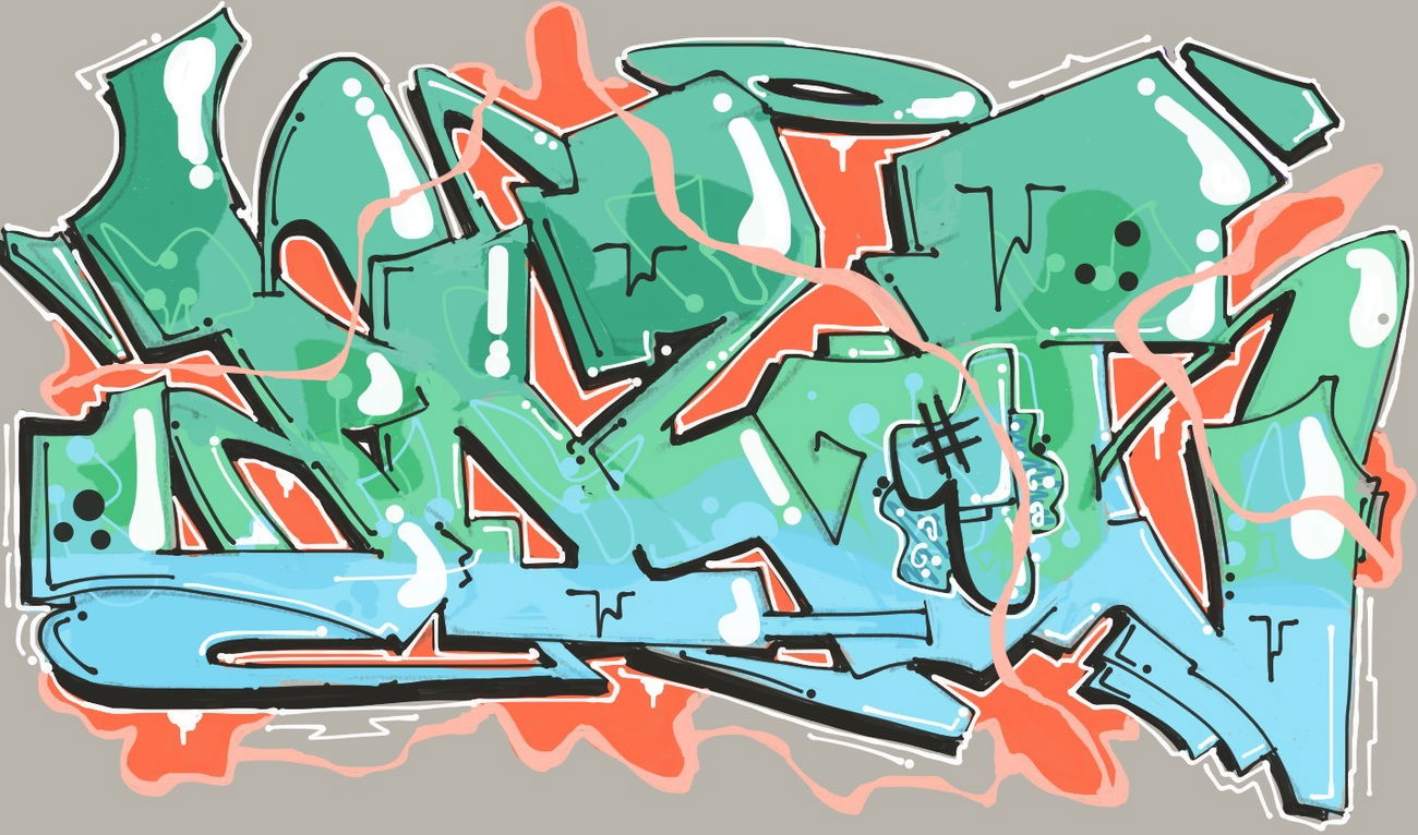 Graffiti Sketch - Photo by eule (2016)