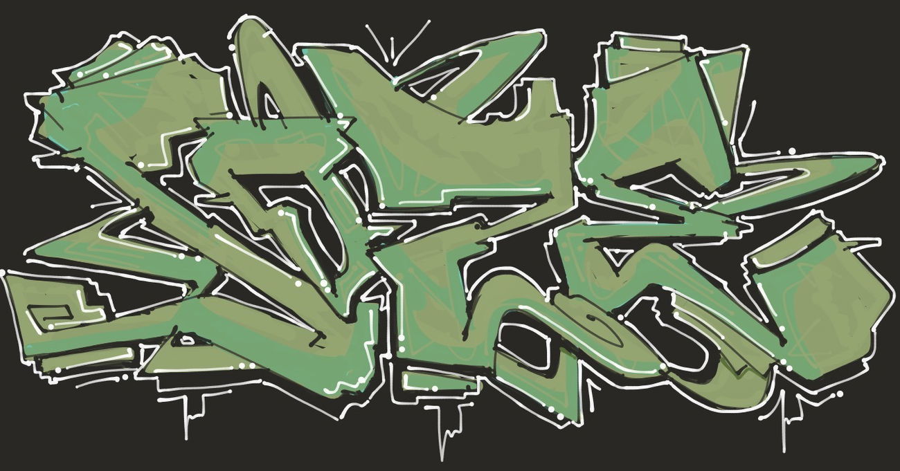 Graffiti Sketch - Photo by eule (2016)