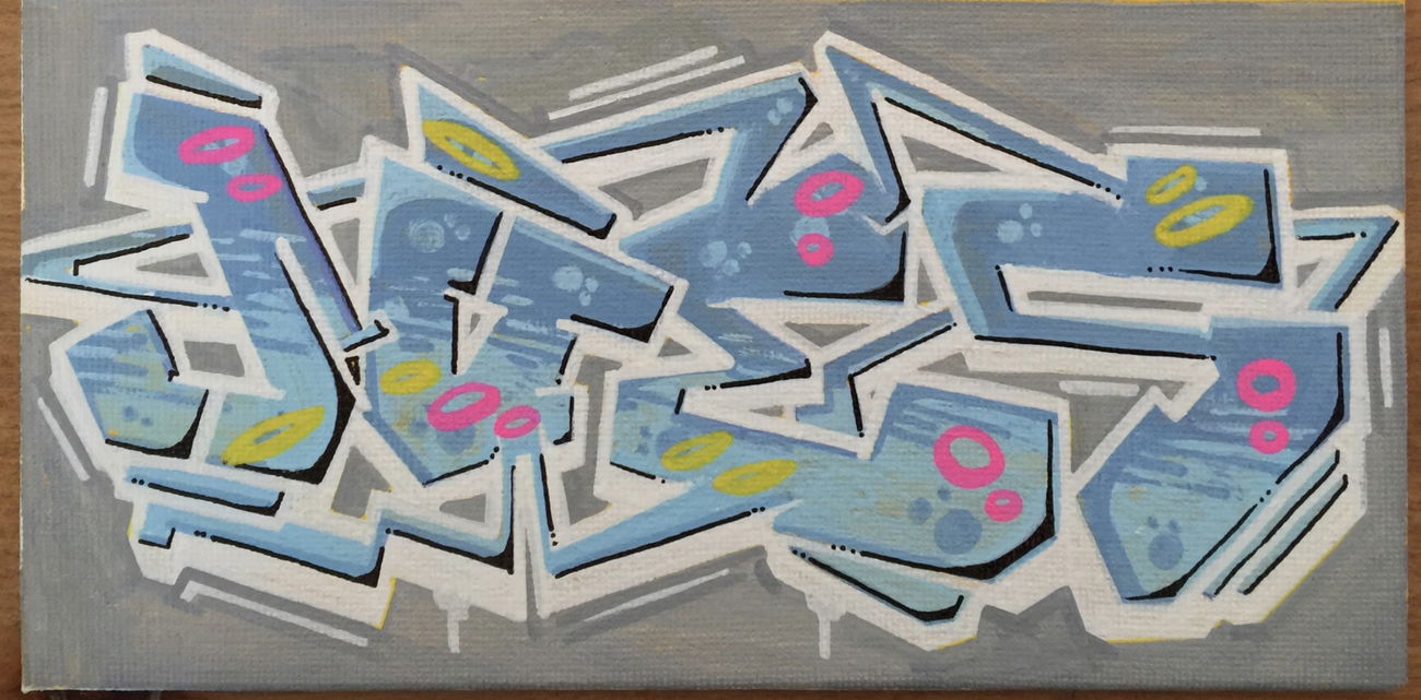 Graffiti Sketch in Berlin - Photo by eule (2016)