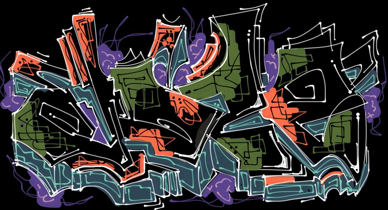 Graffiti Sketch - Photo by eule (2016)