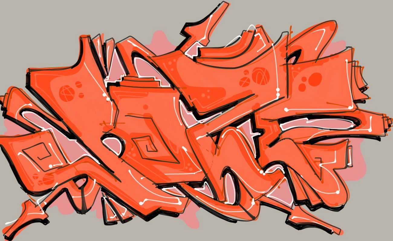 Graffiti Sketch - Photo by eule (2016)