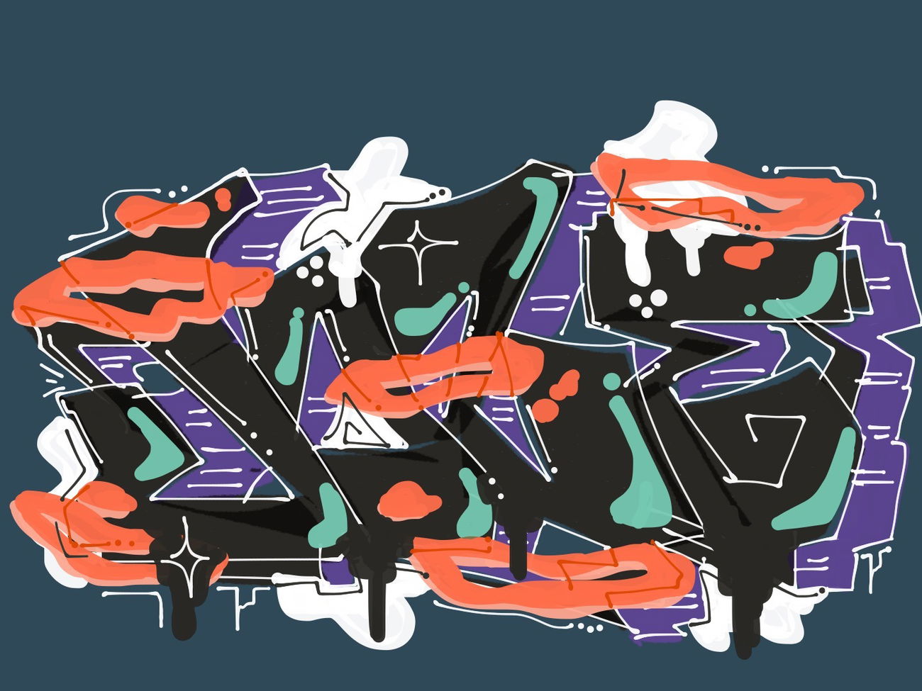 Graffiti Sketch - Photo by eule (2016)