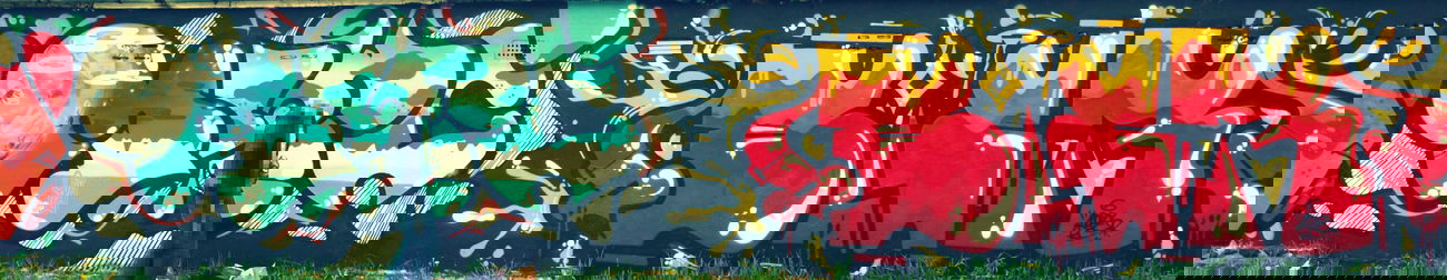 Graffiti Wall in Gliwice - Photo by eurT - zwm (2016)