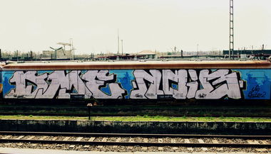 Graffiti Train - Photo by eurT