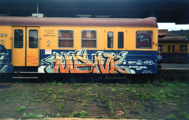 Graffiti Train - Photo by eurT
