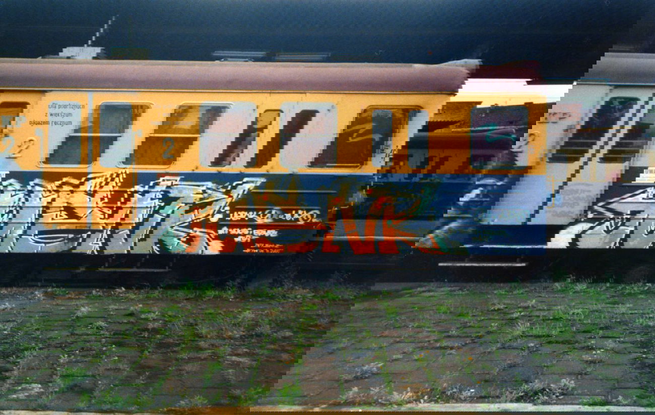 Graffiti Train - Photo by eurT