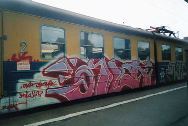 Graffiti Train - Photo by eurT