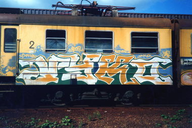 Graffiti Train - Photo by eurT