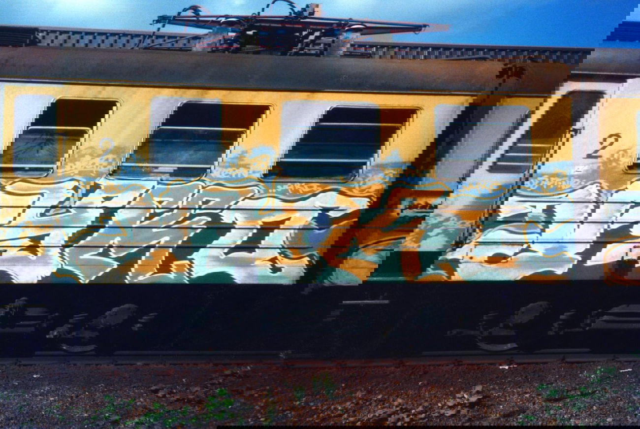 Graffiti Train - Photo by eurT