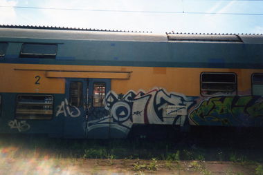 Graffiti Train - Photo by eurT