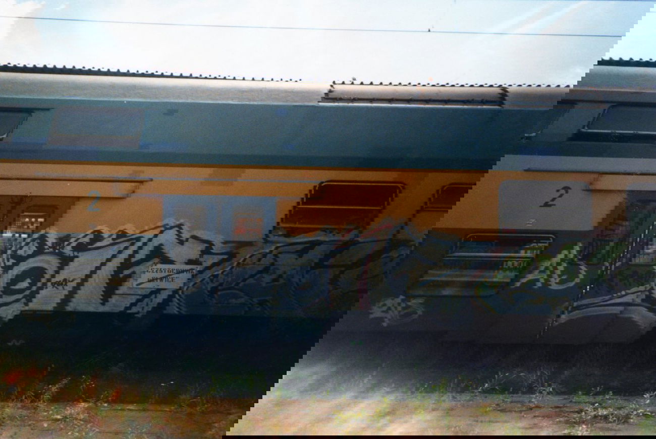 Graffiti Train - Photo by eurT