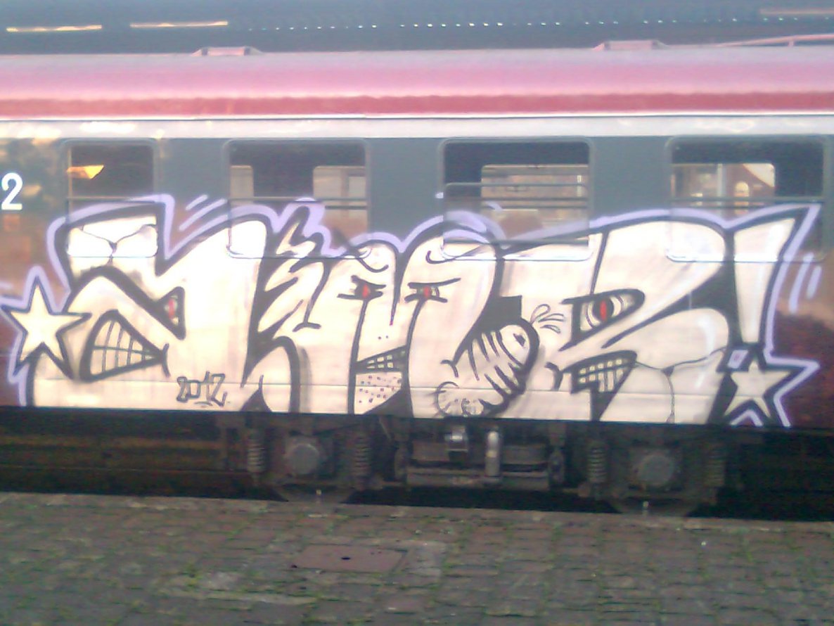 Graffiti Train - Photo by eurT
