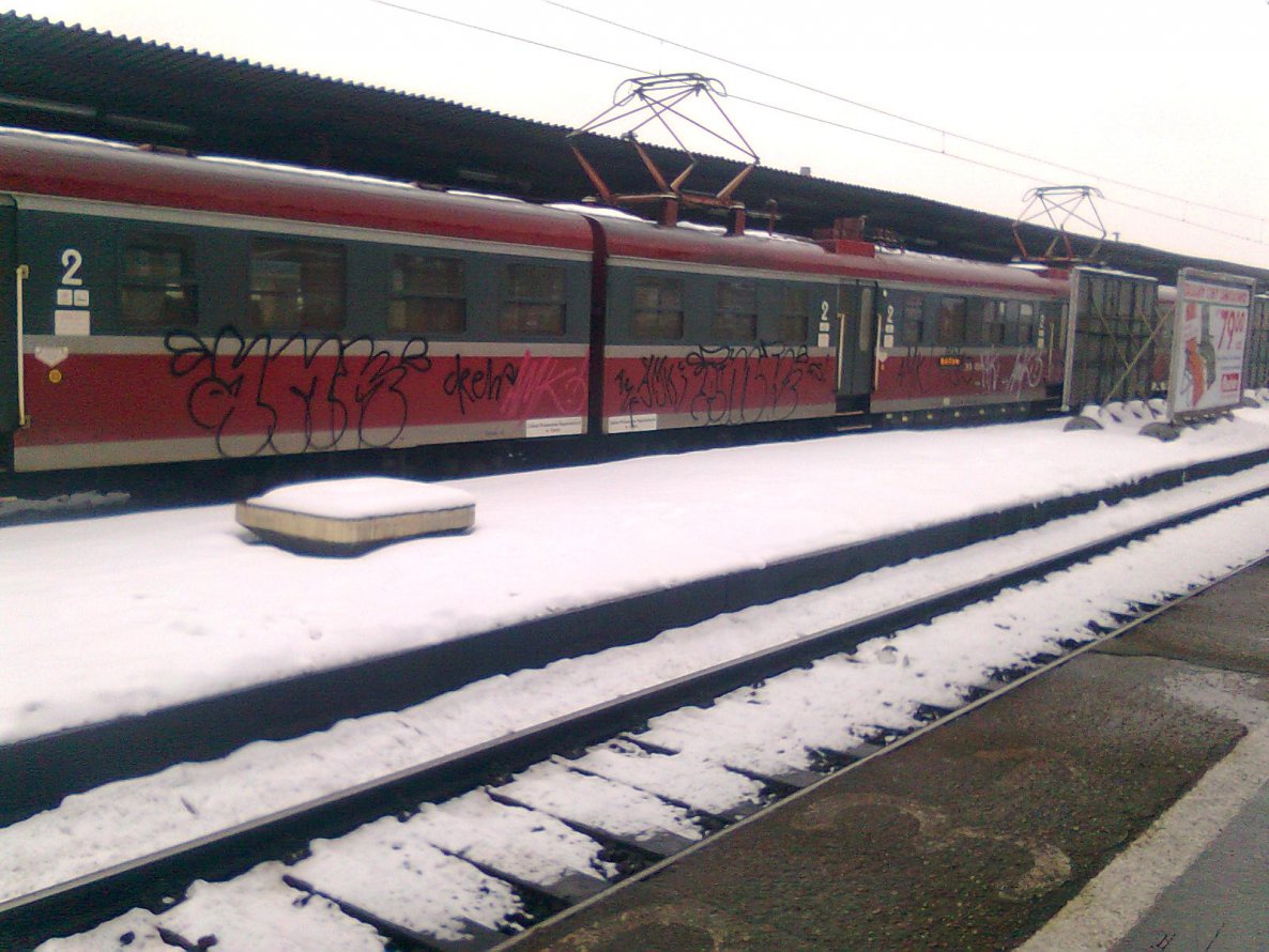 Graffiti Train - Photo by eurT