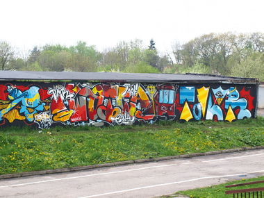 Graffiti Wall - Photo by eurT