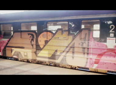Graffiti Train - Photo by eurT