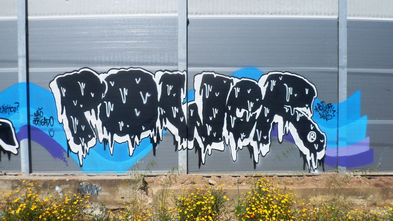 Graffiti Wall - Photo by evil