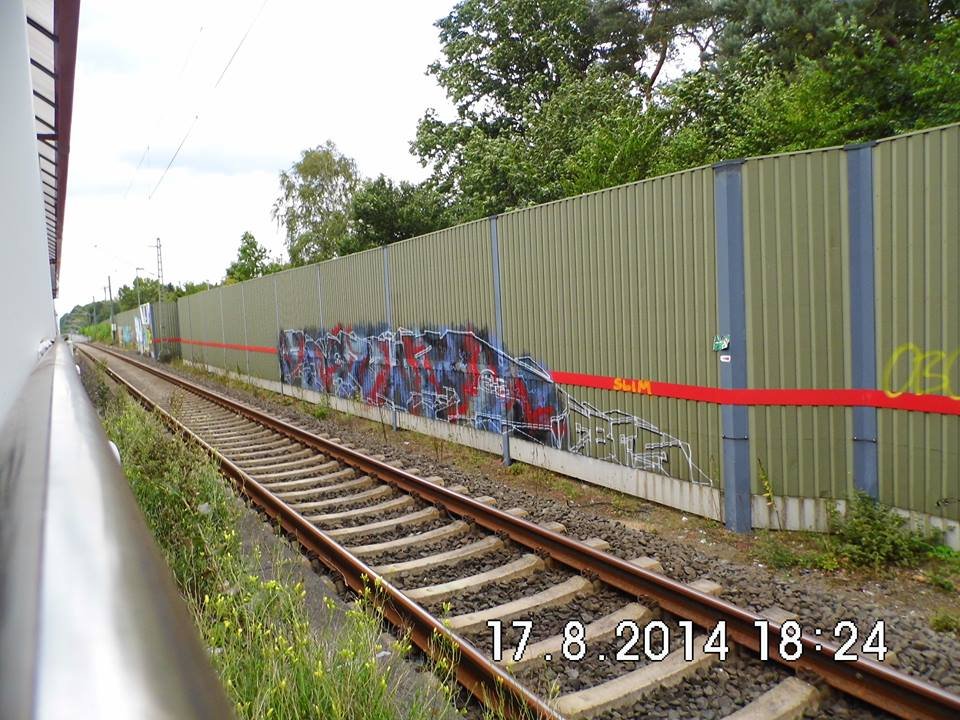 Graffiti Wall - Photo by ewig - RAUB, FRANKFURT, CBCS