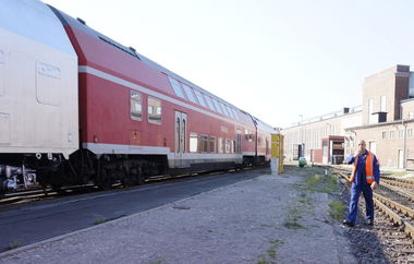Graffiti Train - Photo by exBahner - wc, wholecar, wessi