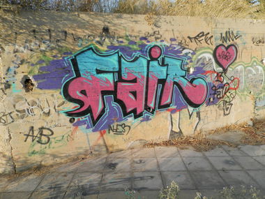 Graffiti Bombing in Athens - Photo by fair - Fair (2013)
