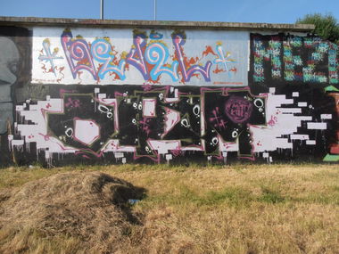 Graffiti Wall in Koice - Photo by fakju - ?akanka (2014)